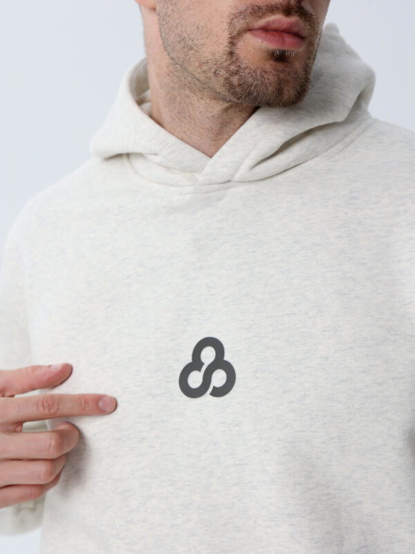 White Unisex Comfort Hoodie - Image 3