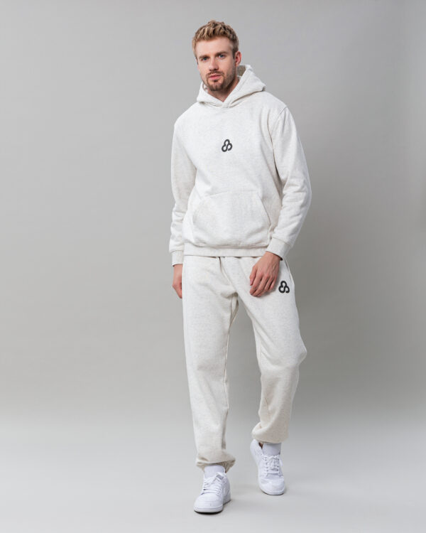 White Unisex Comfort Joggers - Image 2