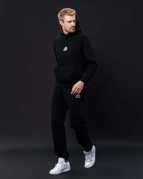 Black Unisex Comfort Joggers - Image 2